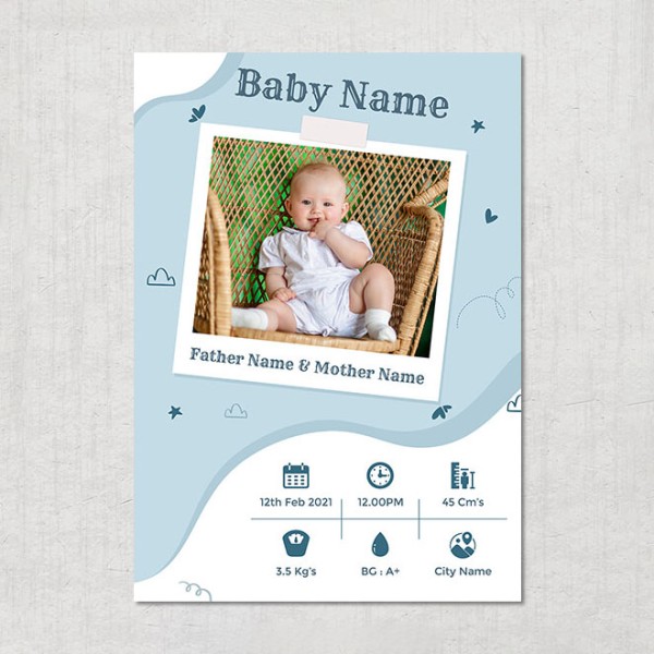 Cute Polaroid Picture Design Acrylic Photo Frame