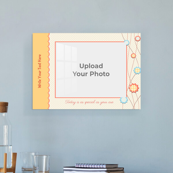 Today is as Special Quotation Design: Landscape Acrylic Photo Frame with Image Printing – PrintShoppy Photo Frames