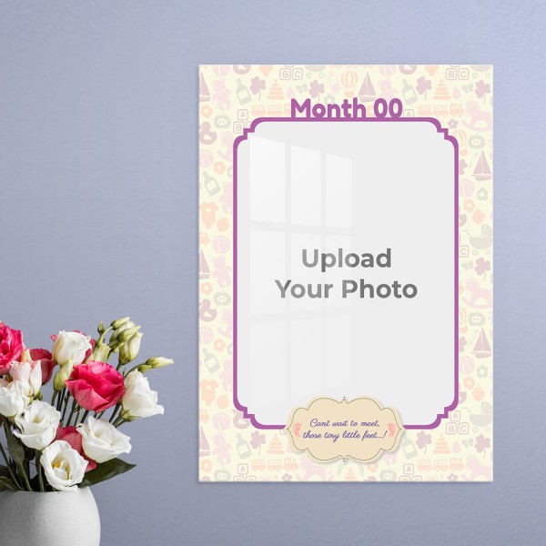 Tiny Little Feet Baby Design: Portrait Acrylic Photo Frame with Image Printing – PrintShoppy Photo Frames