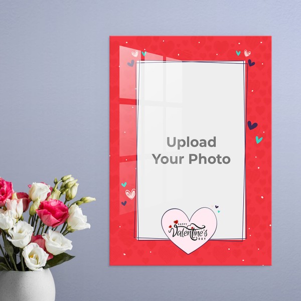 Love Rain with Abstract Frame Design: Portrait Acrylic Photo Frame with Image Printing – PrintShoppy Photo Frames