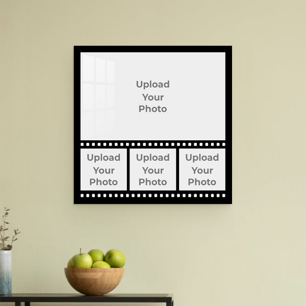 Film Reel Theme: Square Acrylic Photo Frame with Image Printing – PrintShoppy Photo Frames