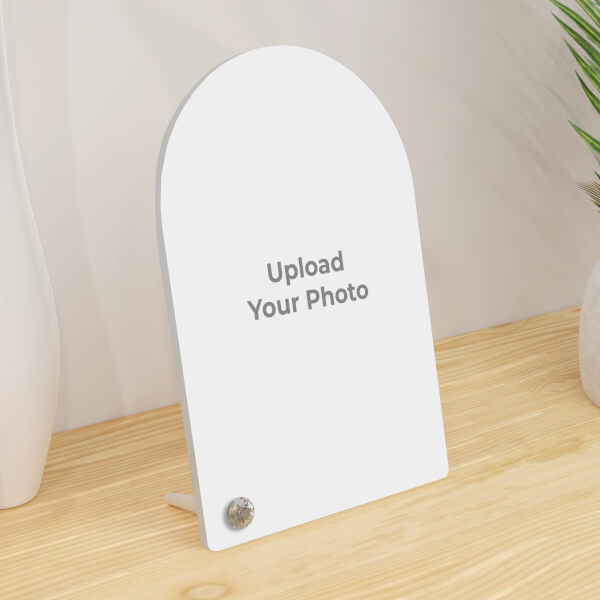 Full Pic Upload Design: Dome Acrylic Photo Stand with Image Printing – PrintShoppy Acrylic Photo Stand