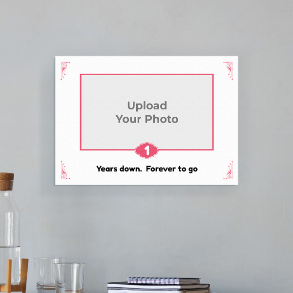 Vintage Frame with Quotation Design: Landscape Aluminium Photo Frame with Image Printing – PrintShoppy Photo Frames