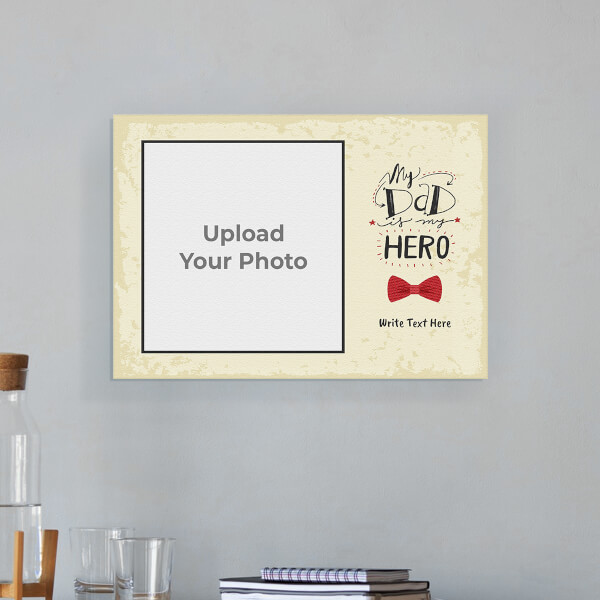 Fathers Day Special Design: Landscape Aluminium Photo Frame with Image Printing – PrintShoppy Photo Frames