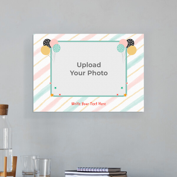 Happy Birthday Granny Design: Landscape Aluminium Photo Frame with Image Printing – PrintShoppy Photo Frames