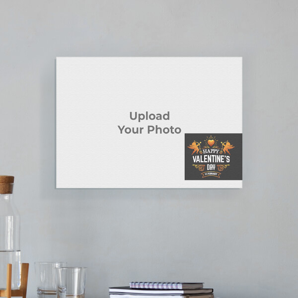 Valentines Day Special Design: Landscape Aluminium Photo Frame with Image Printing – PrintShoppy Photo Frames