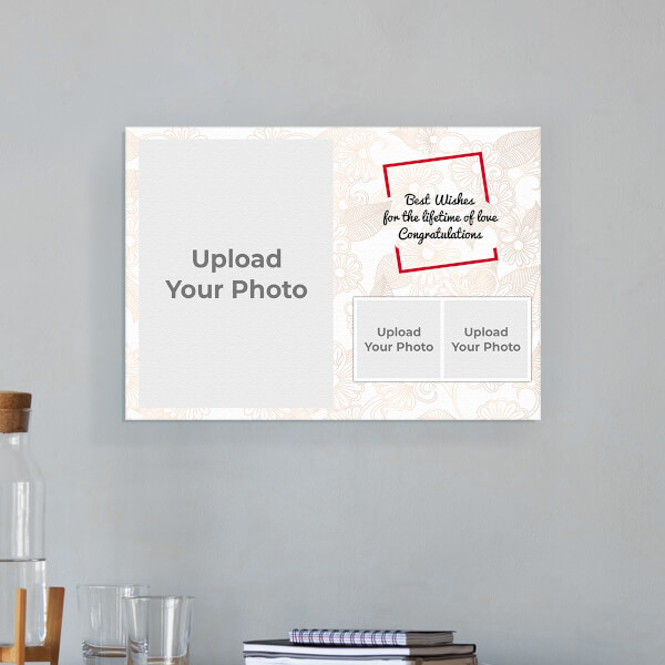 Wedding Moments Design: Landscape Aluminium Photo Frame with Image Printing – PrintShoppy Photo Frames