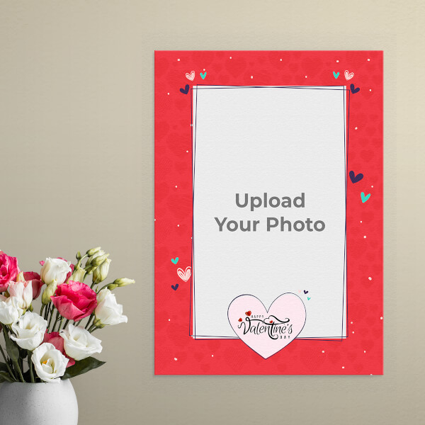 Love Rain with Abstract Frame Design: Portrait Aluminium Photo Frame with Image Printing – PrintShoppy Photo Frames