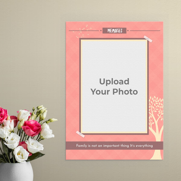 Memories Design: Portrait Aluminium Photo Frame with Image Printing – PrintShoppy Photo Frames