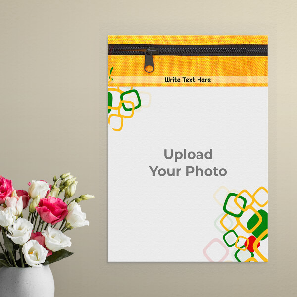 Jean Pocket Design: Portrait Aluminium Photo Frame with Image Printing – PrintShoppy Photo Frames