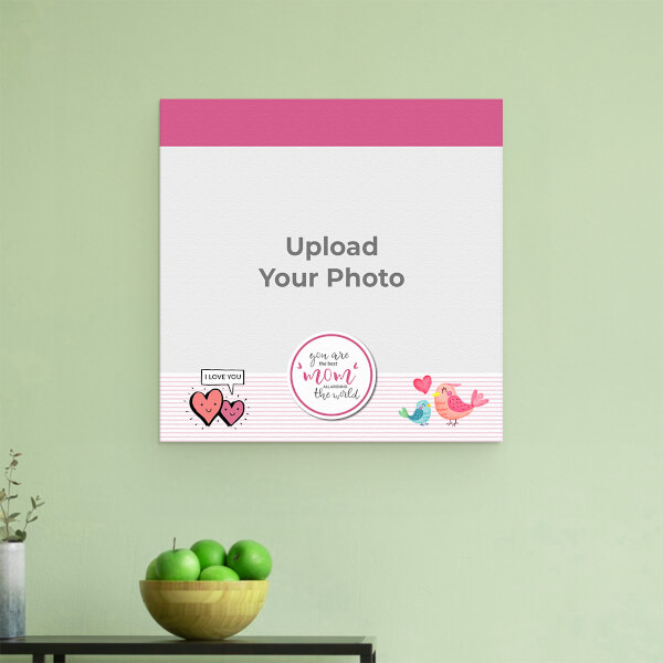 Best Mom Design: Square Aluminium Photo Frame with Image Printing – PrintShoppy Photo Frames