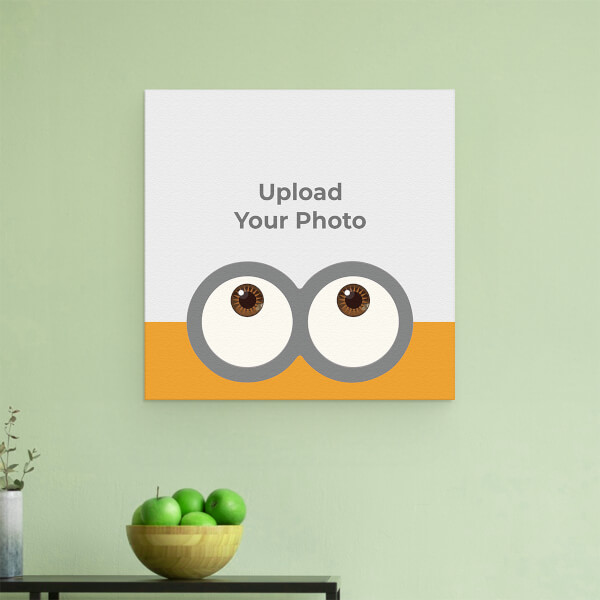 I have Got Eyes On You Design: Square Aluminium Photo Frame with Image Printing – PrintShoppy Photo Frames