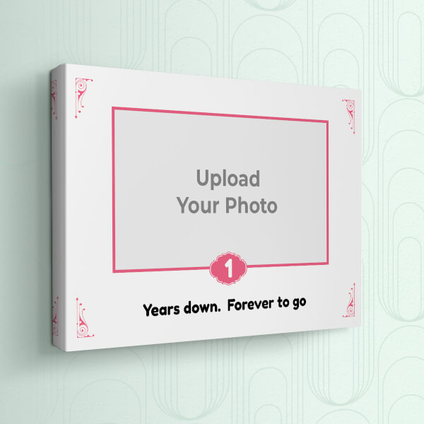Vintage Frame with Quotation Design: Landscape canvas Photo Frame with Image Printing – PrintShoppy Photo Frames