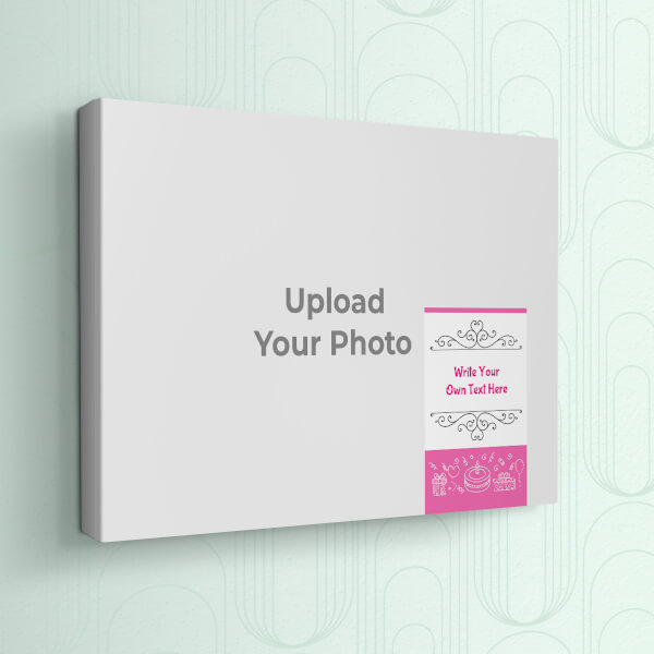 Birthday Special Design: Landscape canvas Photo Frame with Image Printing – PrintShoppy Photo Frames