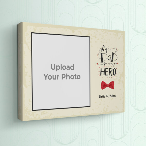 Fathers Day Special Design: Landscape canvas Photo Frame with Image Printing – PrintShoppy Photo Frames