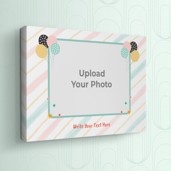 Happy Birthday Granny Design: Landscape canvas Photo Frame with Image Printing – PrintShoppy Photo Frames