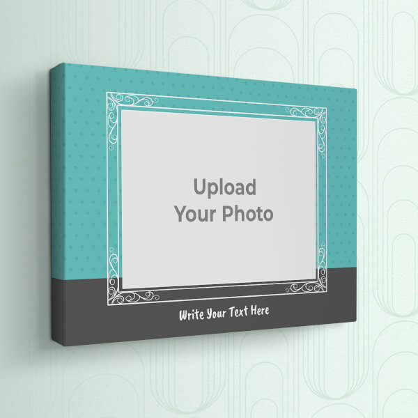 Happy Birthday Grand Pa Design: Landscape canvas Photo Frame with Image Printing – PrintShoppy Photo Frames
