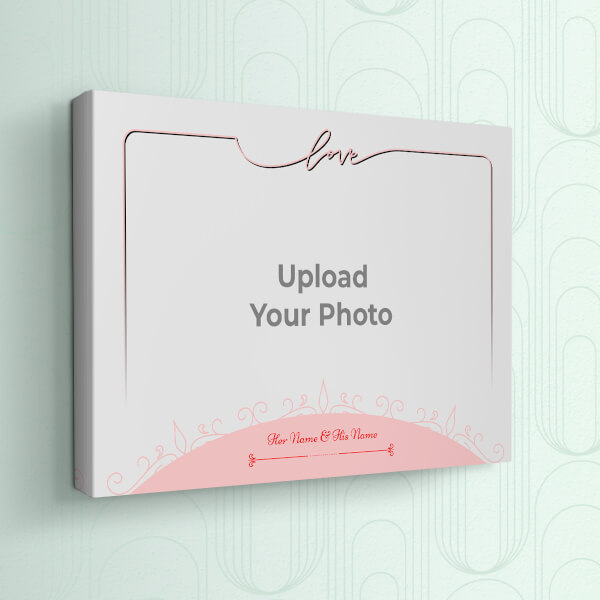 Love Frame Design: Landscape canvas Photo Frame with Image Printing – PrintShoppy Photo Frames