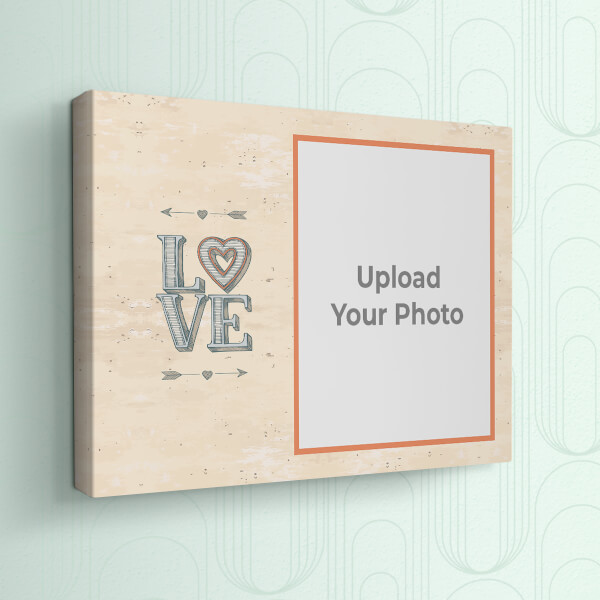 Love Arrows Design: Landscape canvas Photo Frame with Image Printing – PrintShoppy Photo Frames