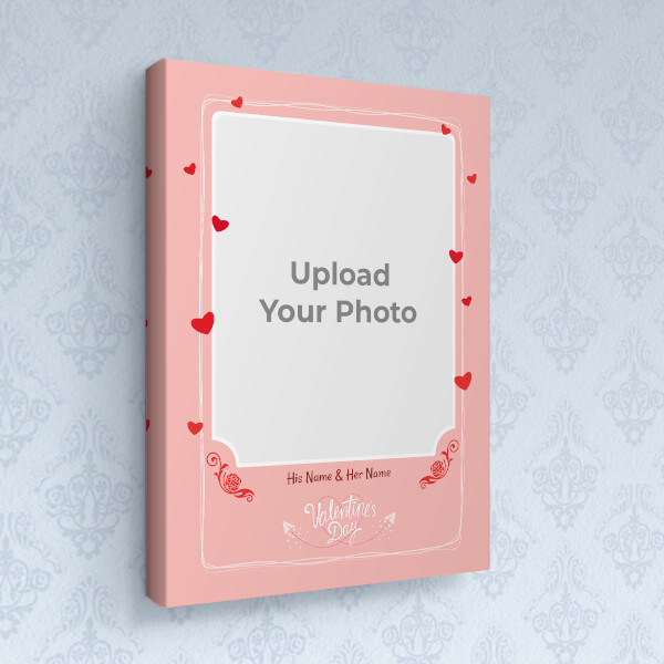 Together Forever with Love Symbols Frame Design: Portrait canvas Photo Frame with Image Printing – PrintShoppy Photo Frames