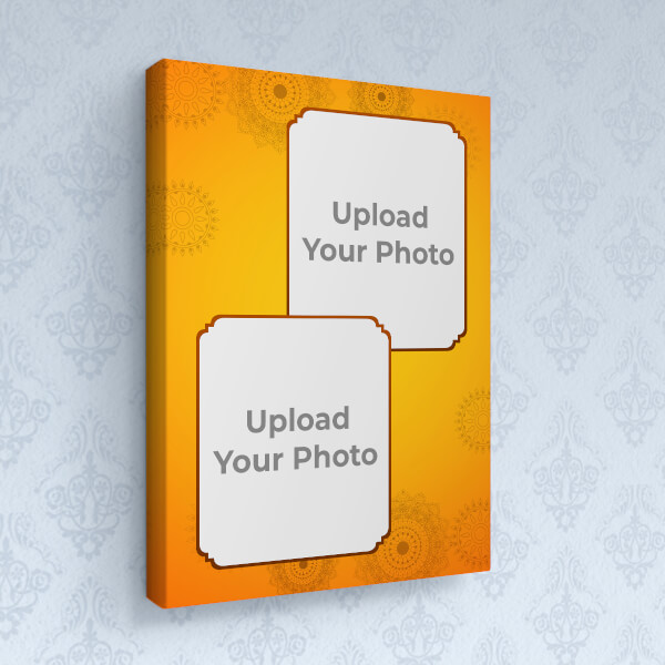 Happy Wedding Design: Portrait canvas Photo Frame with Image Printing – PrintShoppy Photo Frames