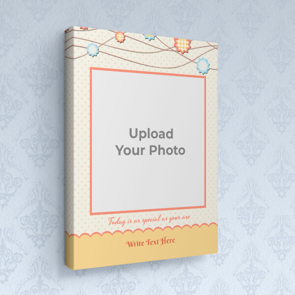 Today is as Special Quotation Design: Portrait canvas Photo Frame with Image Printing – PrintShoppy Photo Frames