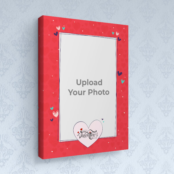 Love Rain with Abstract Frame Design: Portrait canvas Photo Frame with Image Printing – PrintShoppy Photo Frames