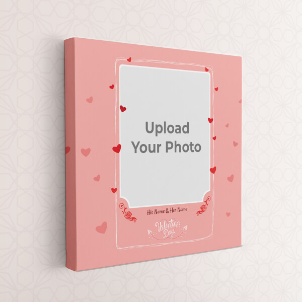 Together Forever with Love Symbols Frame Design: Square canvas Photo Frame with Image Printing – PrintShoppy Photo Frames