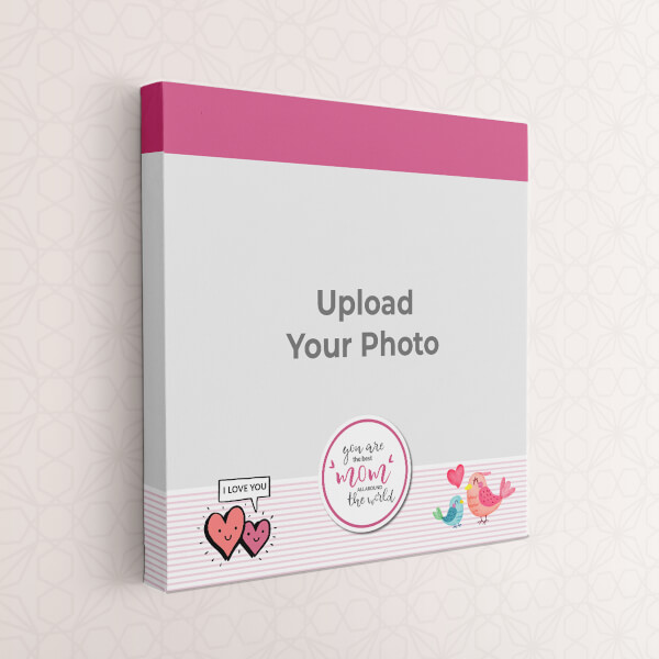 Best Mom Design: Square canvas Photo Frame with Image Printing – PrintShoppy Photo Frames