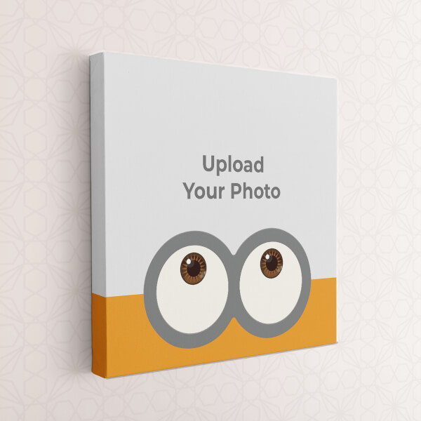 I have Got Eyes On You Design: Square canvas Photo Frame with Image Printing – PrintShoppy Photo Frames