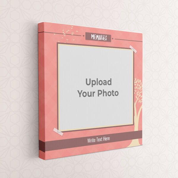 Family Memories with Photo: Square canvas Photo Frame with Image Printing – PrintShoppy Photo Frames