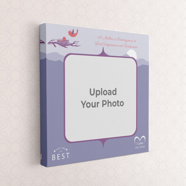 You are the Best Mom Theme: Square canvas Photo Frame with Image Printing – PrintShoppy Photo Frames