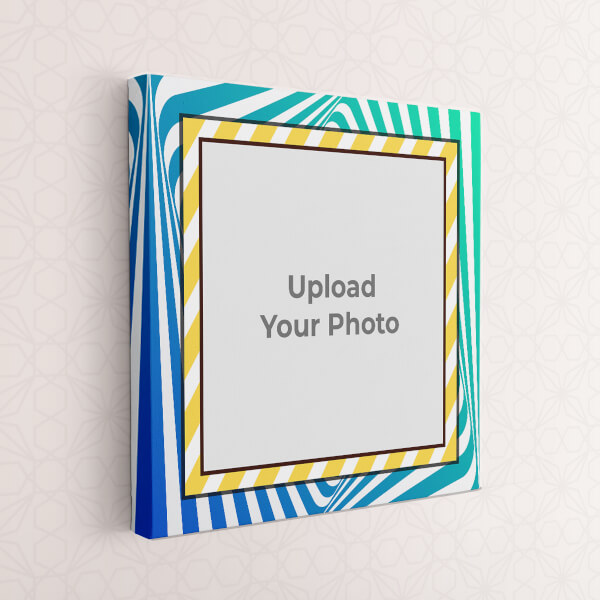 Revolving Pattern Theme: Square canvas Photo Frame with Image Printing – PrintShoppy Photo Frames