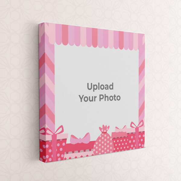 Kids Birthday Wishes: Square canvas Photo Frame with Image Printing – PrintShoppy Photo Frames