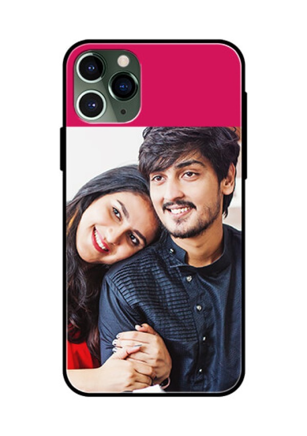 Apple iPhone 11 Pro Custom Glass Mobile Case  - Anniversary Cover Design
