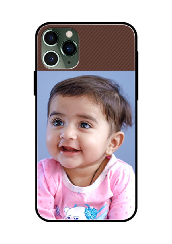 Apple iPhone 11 Pro Custom Glass Mobile Case  - Elegant Case Design
