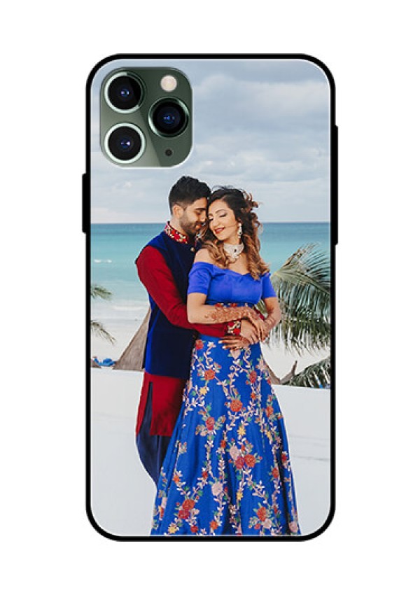 Apple iPhone 11 Pro Photo Printing on Glass Case  - Upload Full Picture Design