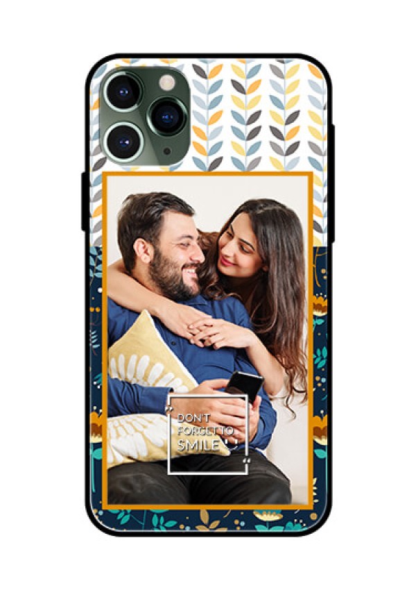 Apple iPhone 11 Pro Custom Glass Mobile Case  - Pattern Design