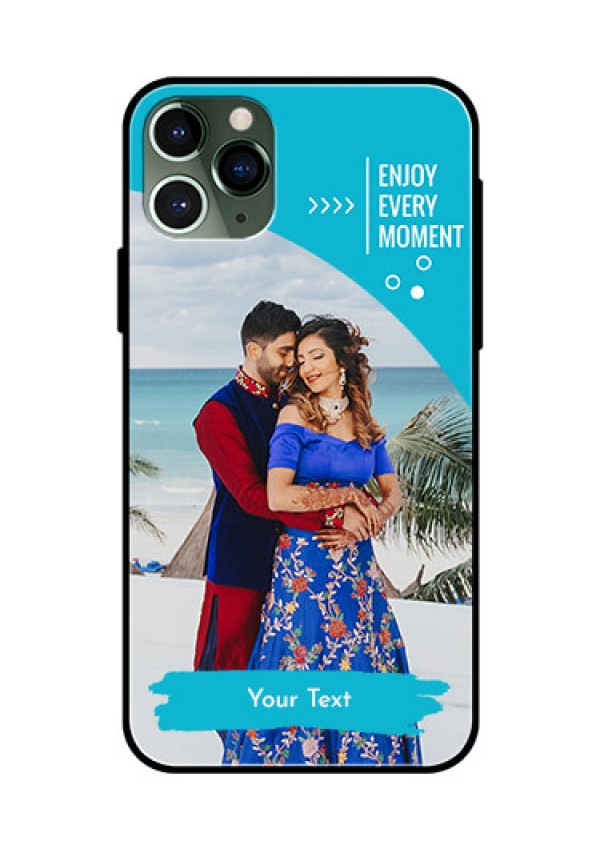 Apple iPhone 11 Pro Custom Glass Mobile Case  - Happy Moment Design