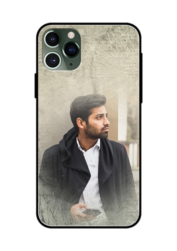 Apple iPhone 11 Pro Custom Glass Phone Case  - with vintage design