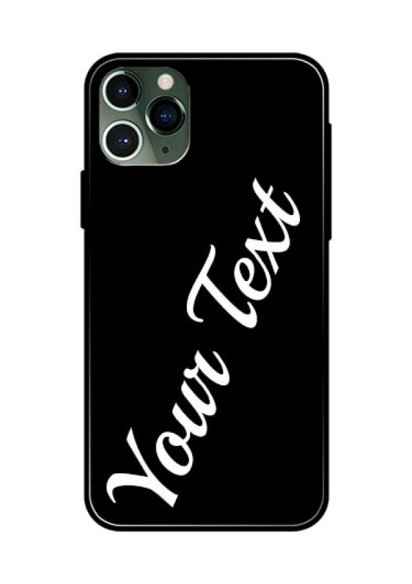 Iphone 11 Pro Custom Glass Mobile Cover with Your Name