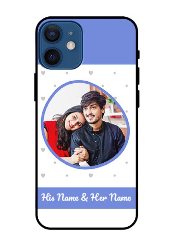 Iphone 12 Mini Photo Printing on Glass Case  - Premium Case Design