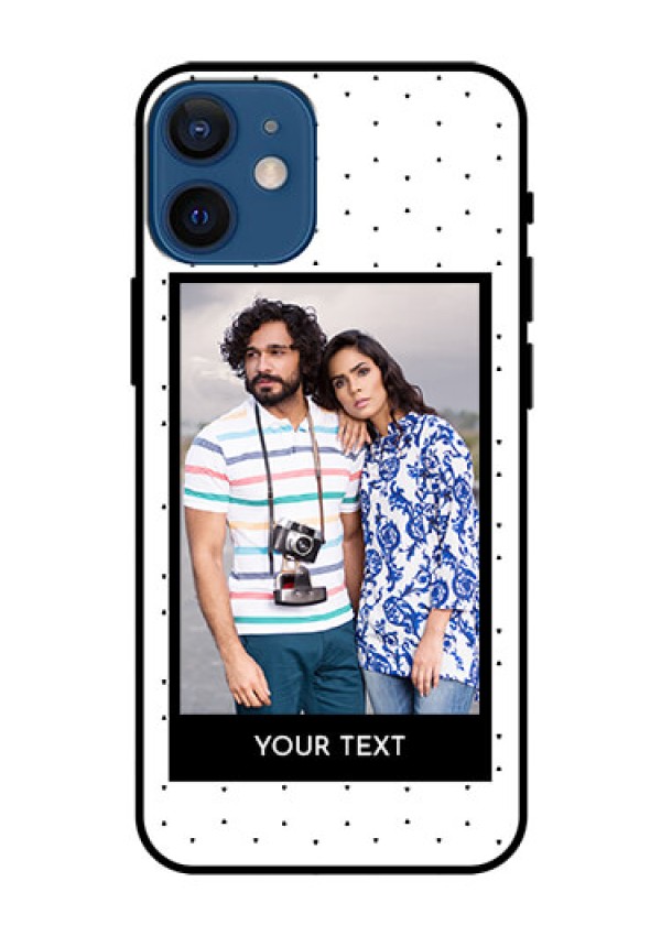 Iphone 12 Mini Photo Printing on Glass Case  - Premium Design