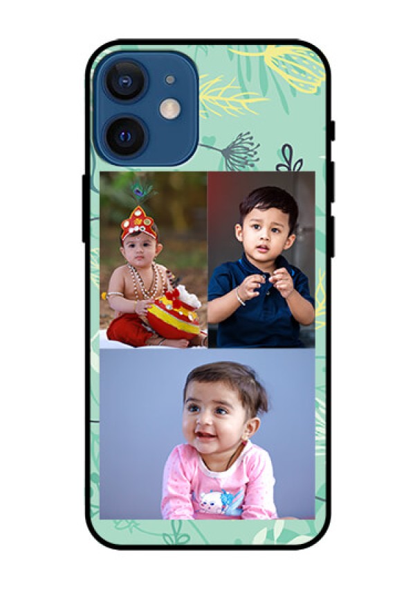 Iphone 12 Mini Photo Printing on Glass Case  - Forever Family Design 