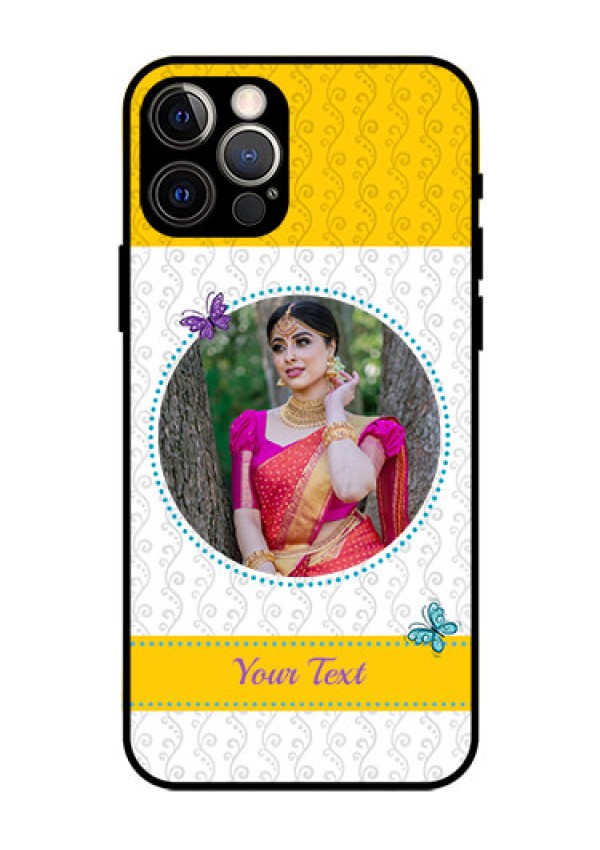 Iphone 12 Pro Custom Glass Mobile Case  - Girls Premium Case Design