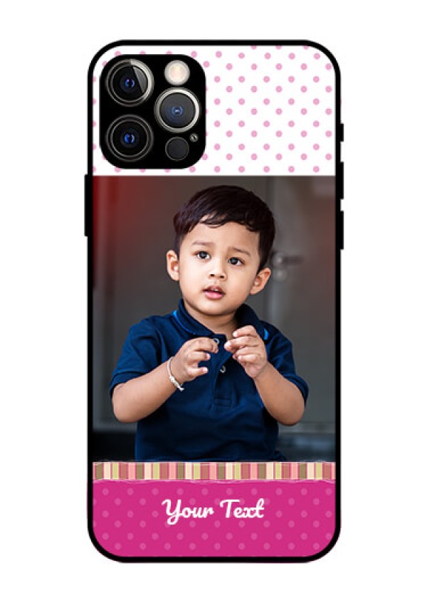 Iphone 12 Pro Photo Printing on Glass Case  - Cute Girls Cover Design