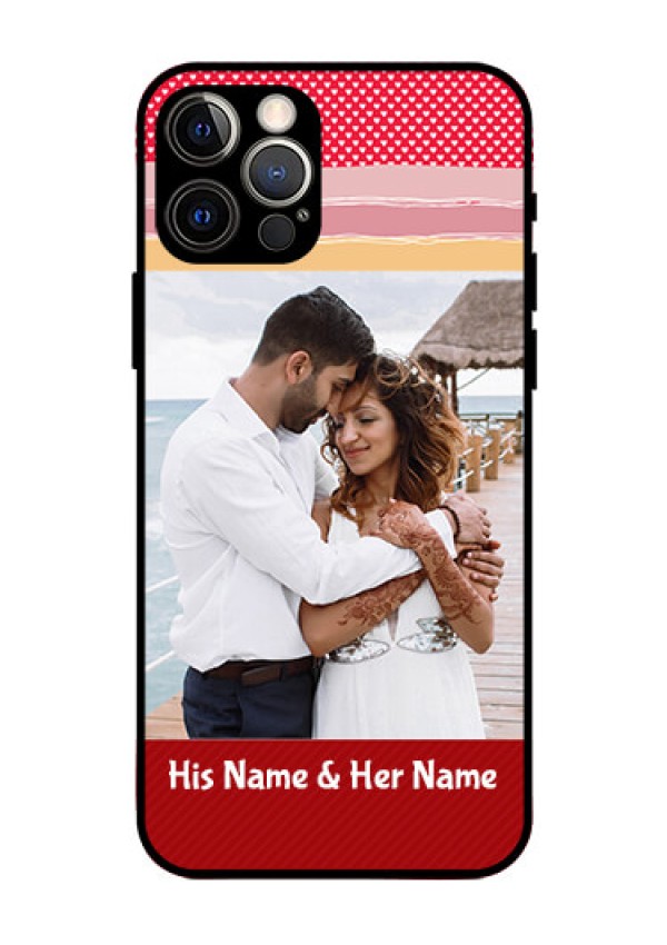 Iphone 12 Pro Custom Glass Mobile Case  - Premium Case Design