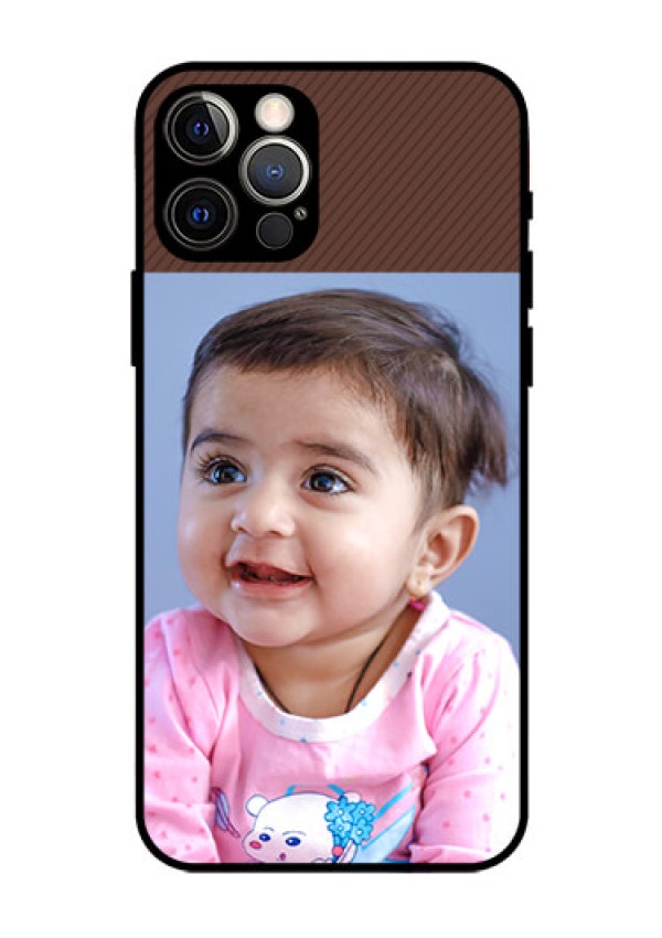 Iphone 12 Pro Custom Glass Mobile Case  - Elegant Case Design