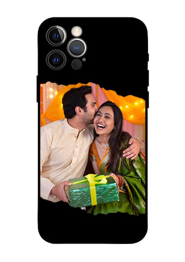 iPhone 12 Pro Custom Glass Phone Case - Tear-off Design