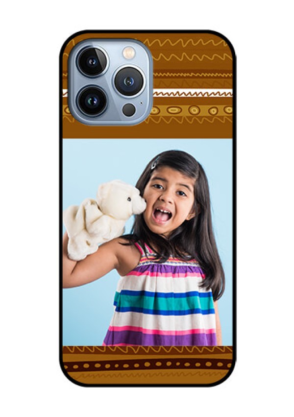 iPhone 13 Pro Max Custom Glass Phone Case - Friends Picture Upload Design